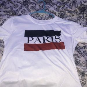 Paris and USA T-shirt